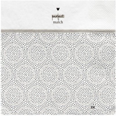 Bastion Collections papírové ubrousky LITTLE DOTS 16,5x16,5cm ZA-NAPKIN-042-L-BT