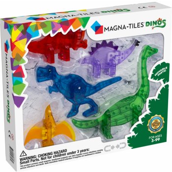 Magna-Tiles rozšiřující set dinosauři 5 ks
