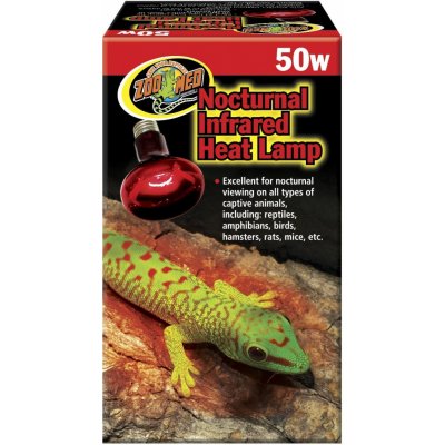 Zoo Med Nocturnal Infrared Heat Lamp 50 W – Zboží Dáma