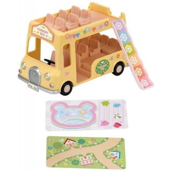 SYLVANIAN FAMILIES Dvoupatrový školní autobus