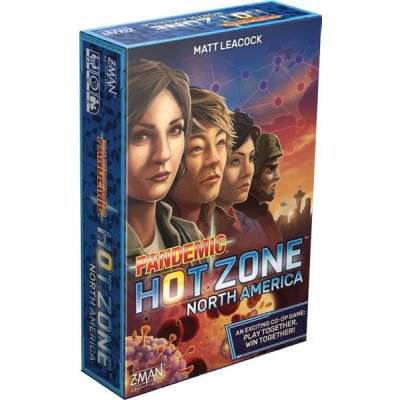 Z-Man Games Pandemic Hot Zone North America – Zboží Živě
