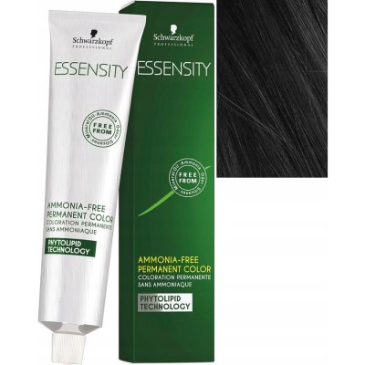 Schwarzkopf Essensity Permanent Colour 1-0 60 ml – Zboží Mobilmania