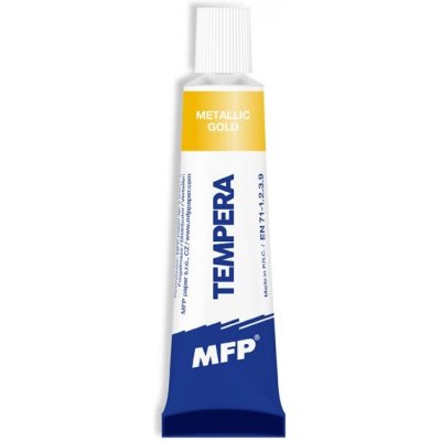 MFP Temperové barvy 12ml Metal zlatá 6300615