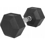 Gorilla Sports Potažené pogumované jednoruční činky 1 x 12,5 kg – Zboží Mobilmania