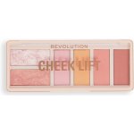 Makeup Revolution Cheek Lift paleta tvářenek Pink Energy 6 x 1,8 g – Hledejceny.cz