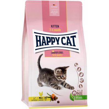 Happy Cat Supreme KITTEN & JUNIOR Kitten Land Geflügel 4 kg