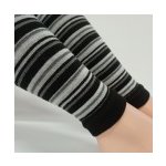 Adélka dětské pruhované legíny černá – Zboží Dáma