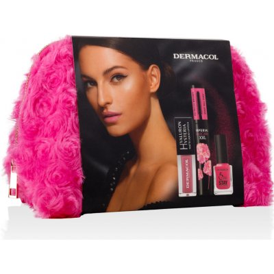 Dermacol Imperial + řasenka 13 ml + lak 11 ml + HH rtěnka 4,5 ml – Zboží Dáma