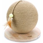 Designed by Lotte Kočičí škrabadlo koule Balty 30 x 30 x 27 cm – Zboží Dáma