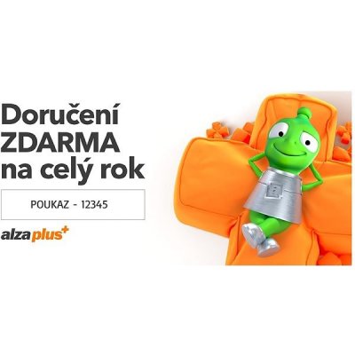 Elektronický dárkový poukaz na roční členství v AlzaPlus+ – Hledejceny.cz