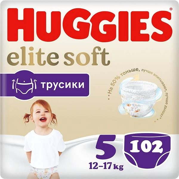 Huggies Elite Soft Pants 5 102 ks