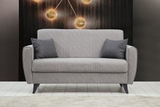 Atelier del Sofa 2-Seat Sofa-Bed ZadenLight Grey