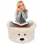 Ourbaby Dětské křesílko 36927 Plush stool Bear – Zboží Dáma
