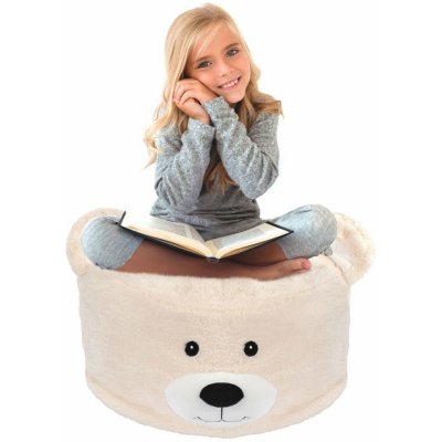 Ourbaby Dětské křesílko 36927 Plush stool Bear – Zboží Dáma