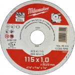 Milwaukee Řezný kotouč 115 x 1 mm 4932451475 200 ks – Zboží Dáma