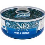 N&D Cat Ocean Adult Tuna & Salmon 70 g – Hledejceny.cz