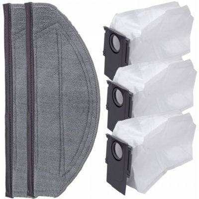 ElektroSkalka Roborock Saros 20 Sonic Complete White sáčky a mopy 2+3ks – Hledejceny.cz