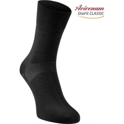 Avicenum ponožky DiaFit CLASSIC antibakteriální Černá – Zboží Mobilmania