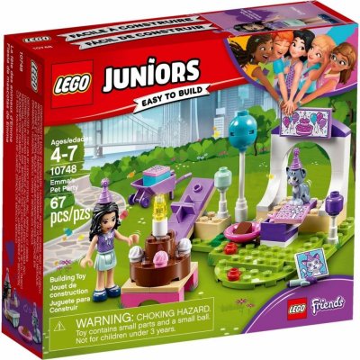 LEGO® Juniors 10748 Emma a oslava pro mazlíčky – Zboží Mobilmania