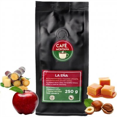 Café Montaña La Eña Bezkofeinová zrnková 250 g – Hledejceny.cz