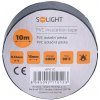 Stavební páska Solight Izolační páska 15 mm x 0,13 mm x 10 m černá