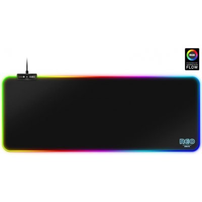 OEM CONNECT IT NEO RGB podložka pod myš a klávesnici, vel. L (800 × 300 mm), CMP-3100-LG – Hledejceny.cz