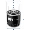 Olejový filtr pro automobily Olejový filtr UFI 23.271.00