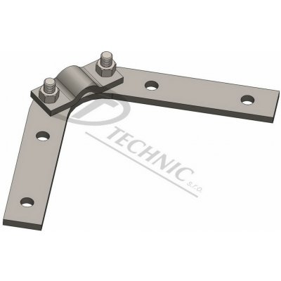 DJ 4 d Spodní držák jímací tyče na krov - d 20 mm DT TECHNIC 100120 – Hledejceny.cz