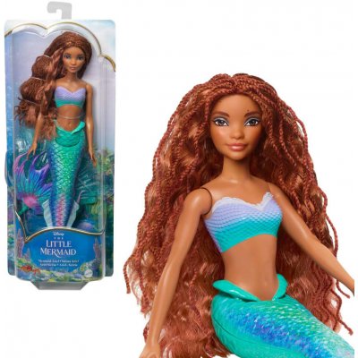 Mattel Disney Malá mořská víla Ariel s třpytivou ploutví