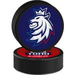 CCM Hokejový puk Lev Blue/Red – Zboží Dáma