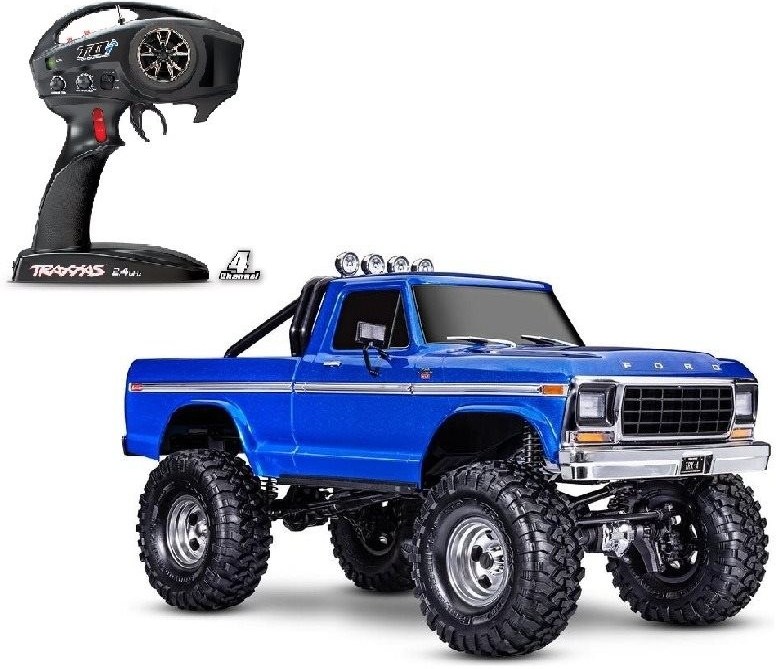 Traxxas TRX-4 Ford F-150 Ranger XLT TQi RTR modrá metalíza 1:10