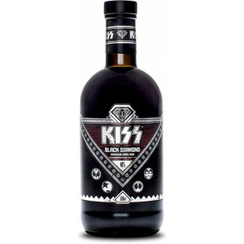 Kiss Black Diamond 40% 0,5 l (holá láhev)