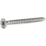 HPM TEC Vrut UNI-TEC PZ 4x30 mm PZ2, plný závit, zinek bílý, zápustná hlava – Hledejceny.cz