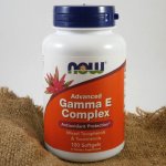 Now Vitamin E Advanced Gamma E Complex softgel 120 kapslí – Hledejceny.cz