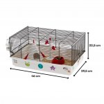 Ferplast Criceti 9 Space Klec pro křečky White 46 x 29,5 x 23 cm – Zboží Dáma