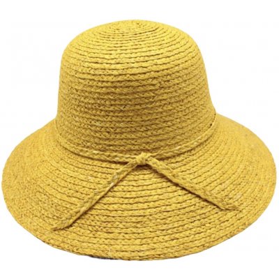 Fiebig Headwear since 1903 Dámský letní žlutý klobouk nemačkavý letní klobouk s větší krempou – Hledejceny.cz