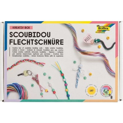 Folia Kreativní Sada Bužírky Scoubidou 197 Dílů 73019 – Hledejceny.cz