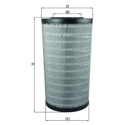Vzduchový filtr MAHLE ORIGINAL LX 3753 (LX3753) – Hledejceny.cz