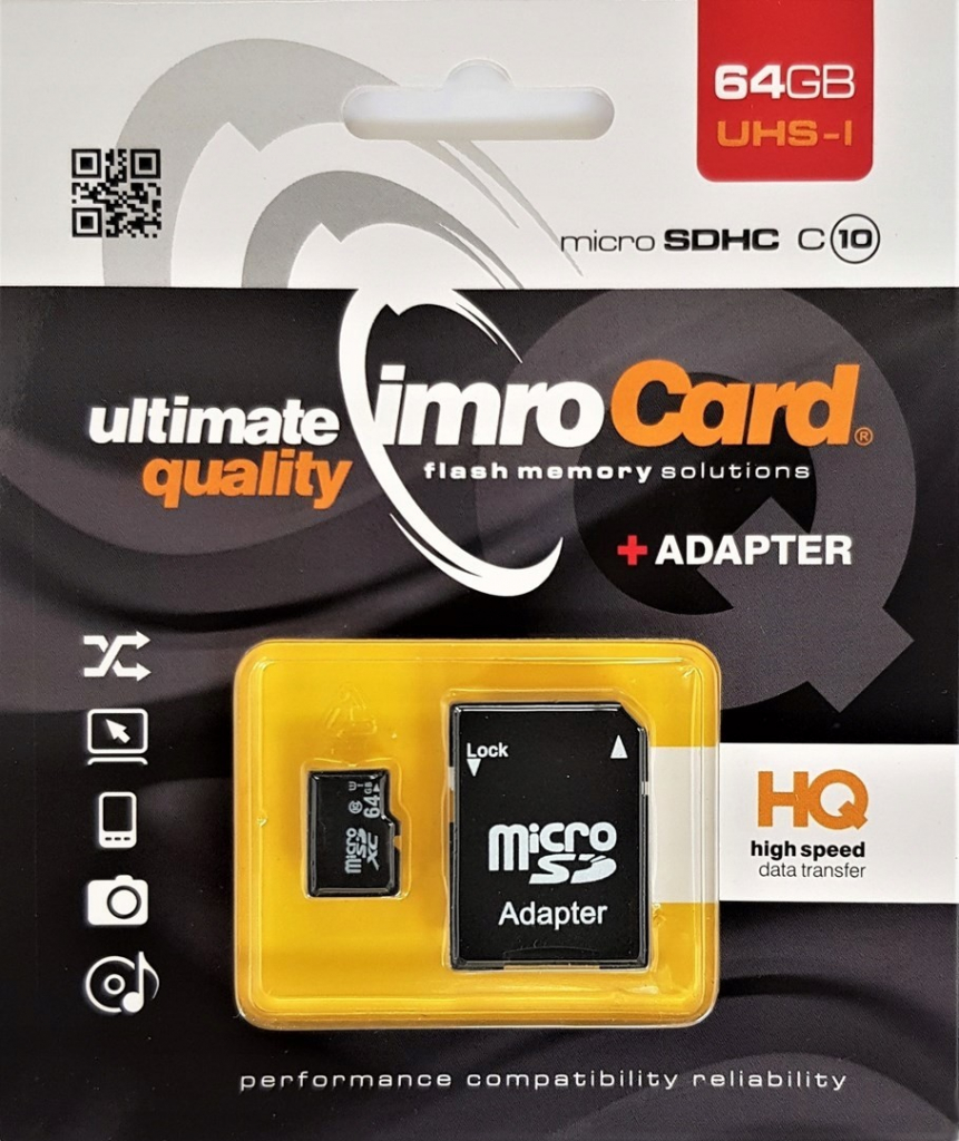 IMRO microSDXC Class 10 64 GB 34216