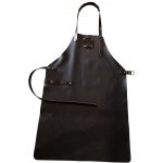 Ofyr leather apron black stylová kožená zástěra OA-LAB – Zboží Dáma