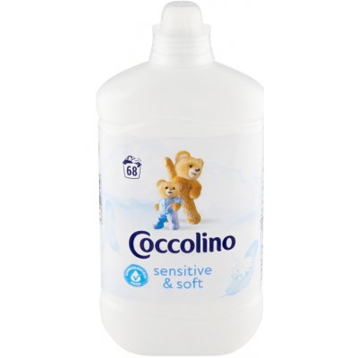 Coccolino aviváž pro miminka White Sensitive 1,7 l 68 PD – Zboží Dáma