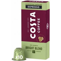 Costa Coffee Nespresso Bright Blend 100% Arabica Espresso 10 ks