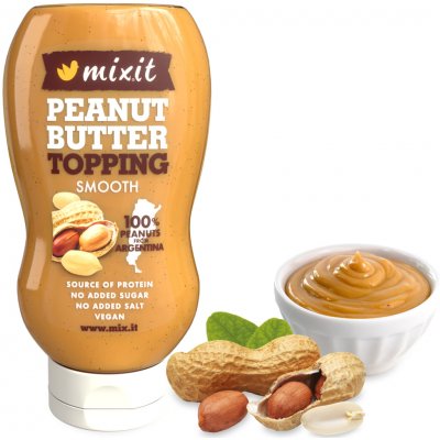 MIXIT Peanut butter topping 500 g – Zboží Dáma