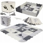 Eco Toys Dětské pěnové puzzle Zvířátka 25 dílů – Zboží Dáma