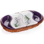 Banquet miska v košíku Lavender 4 díly OK 30,5 cm – Hledejceny.cz