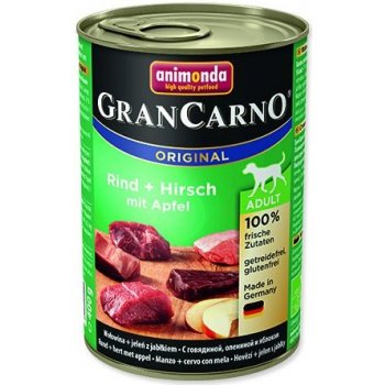 Animonda Gran Carno Dog jelení maso jablka 400 g