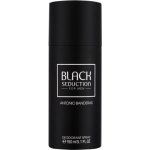 Antonio Banderas Seduction in Black Men deospray 150 ml – Hledejceny.cz