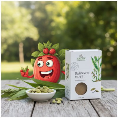 Grešík Kardamom mletý 20 g – Zboží Dáma