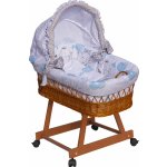 Scarlet Proutěný košíks boudičkou Gusto modrá – Zboží Dáma