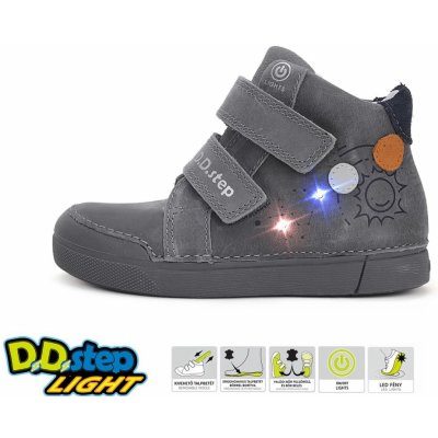 D.D.Step A068-42418B šedá – Zboží Mobilmania